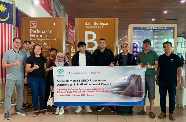  Sarawak Metro sends team to Selangor for attachment training under SEED programme