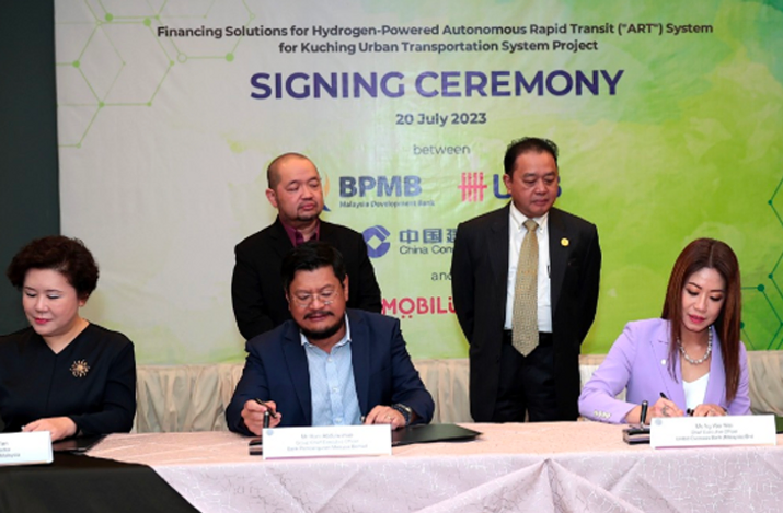 BPMB, UOB Malaysia, CCB arrange syndication to finance first hydrogen-powered ART