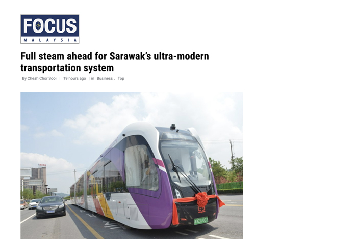 Full steam ahead for Sarawak’s ultra-modern transportation system