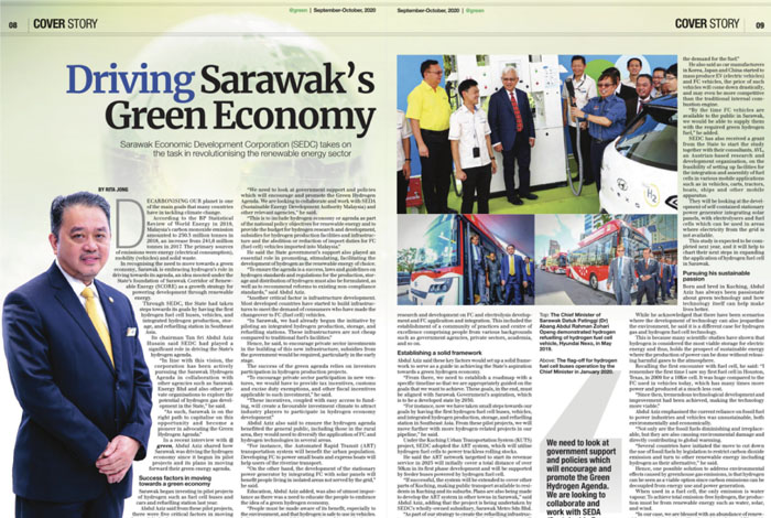 Driving Sarawak's Green Economy