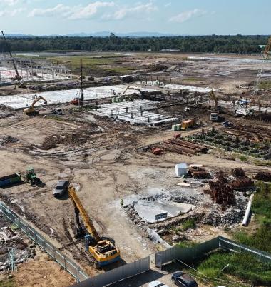 Drone view for Rembus Depot