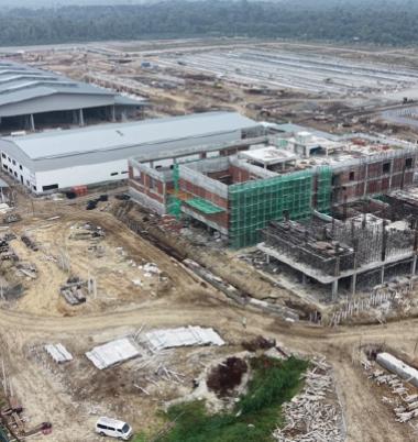 Drone view of Rembus Depot