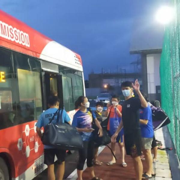 H2 bus ride service request by Sarawak Badminton Association