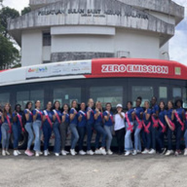 Hydrogen Bus Ride for 25th Miss Tourism International World Final 202223