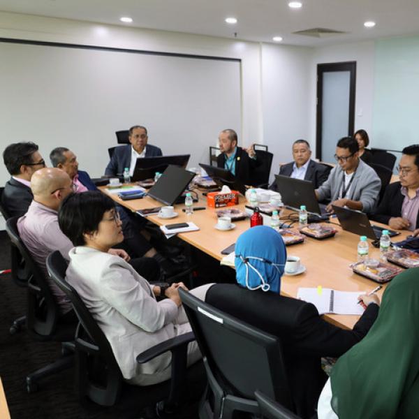 KUTS Project Discussion with Advisors of Sarawak Premier's Office