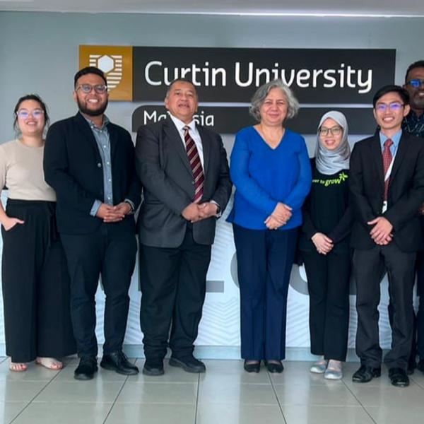 Our Project Director sharing KUTS project at the ‘Sustainable Future Conference’ organised by Curtin Academy at the Curtin University, Malaysia