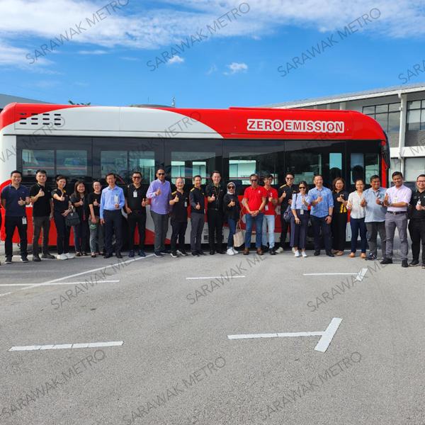 Sarawak Energy's Joint Lead Managers, visit the Sarawak Energy Hydrogen Production and Refueling Station