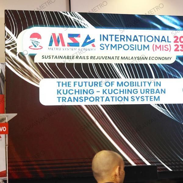 Sarawak Metro sharing session at Metro System Academy International Symposium 2023