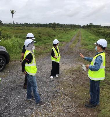 Site visit to our proposed Rembus Depot site, proposed 12th Mile Depot site & proposed Simpang Tiga Interchange Station site with Quality, Safety, Health & Environment Team and Project Director’s Office.