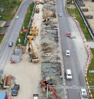 SM11 The Spring Station road widening