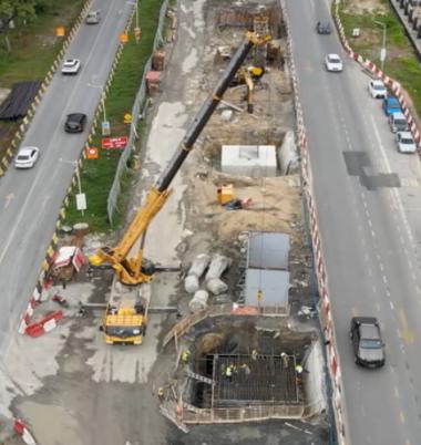 SM11 (The Spring Station) road widening