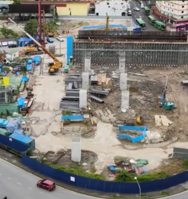 SM14 (Hikmah Exchange Station) site progress
