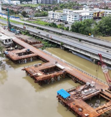 Sungai Kuap Bridge overview