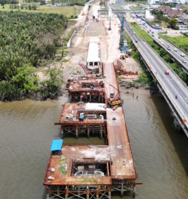 Sungai Kuap Bridge overview