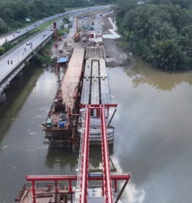 Sungai Kuap Bridge overview