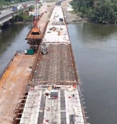 Sungai Kuap Bridge overview